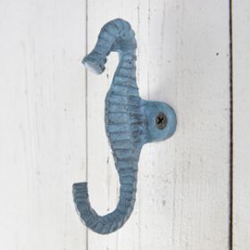 Cast Iron Seahorse Hook