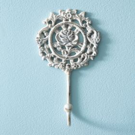 Vintage Rose Filigree Hook