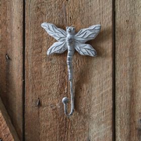 Cast Iron Dragonfly Wall Hook