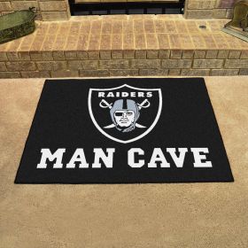 NFL - Las Vegas Raiders Man Cave All-Star Mat 33.75"x42.5"