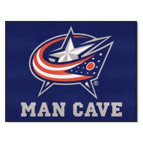 NHL - Columbus Blue Jackets Man Cave All-Star Mat 33.75"x42.5"