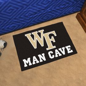 Wake Forest Man Cave Starter Rug 19"x30"