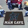 MLB - Miami Marlins Man Cave Tailgater Rug 5'x6'